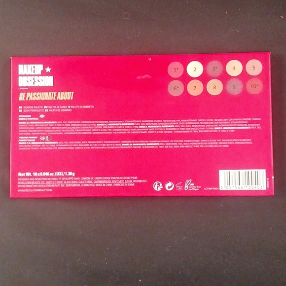 Makeup obsession○ "Be Passionate About" eyeshadow palette. - Picture 3 of 4